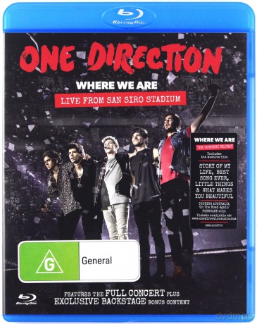 One Direction: Where We Are (Live From San Siro Stadium) [Blu-Ray]