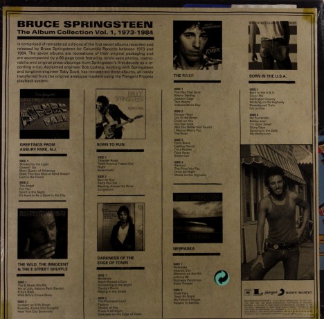 Bruce Springsteen: The Albums Collection Vol, 1 (1973-1984) [8xWinyl]