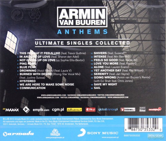 Armin van Buuren: Armin Anthems [CD]