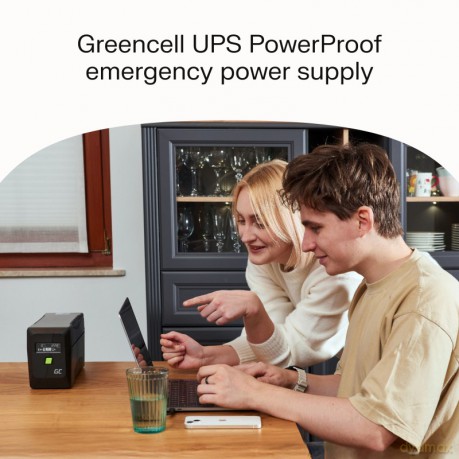 Zasilacz awaryjny UPS 1200W/2000VA modyfikowana sinusoida
