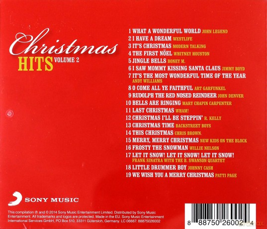Christmas Hits Vol. 2 [CD]
