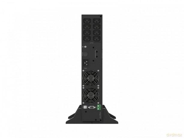 Zasilacz awaryjny UPS On-Line rack 3000VA 8xIEC C13 USB-B LCD metalowa obudowa DUST-FREE