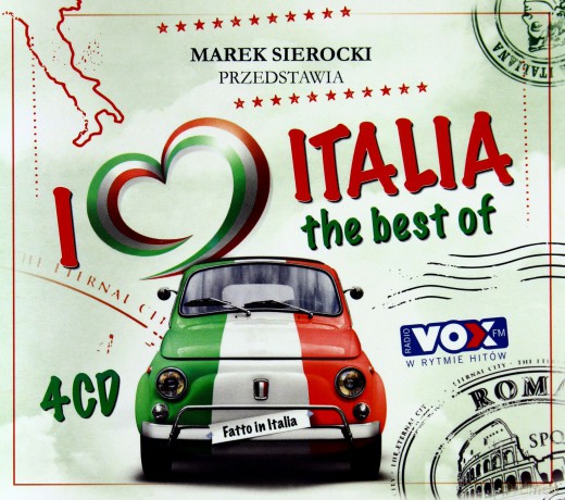 Marek Sierocki Przedstawia: I love... the best of Italia [4CD]