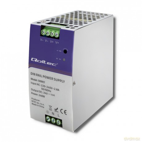 Zasilacz na szynę DIN | 240W | 24V | 10A