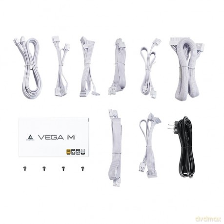 Zasilacz PPG-850-CW VEGA M 850W 80+ GOLD Biały