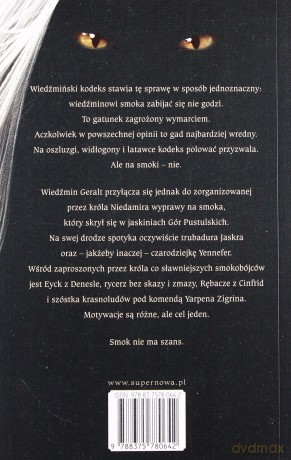 Wiedźmin Tom 2. Miecz Przeznaczenia - Andrzej Sapkowski [KSIĄŻKA] 
