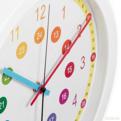 Zegar ścienny Easy learning sal 30cm