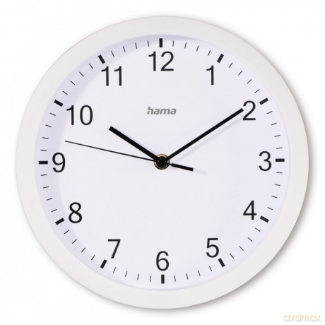 Zegar ścienny Elba 25 cm Biały