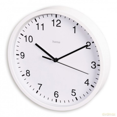Zegar ścienny Elba 25 cm Biały