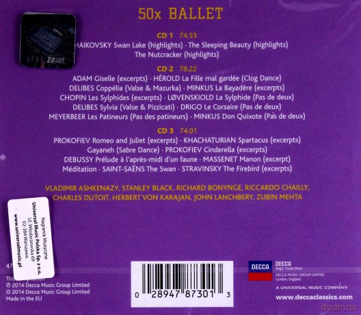 50 X Ballet [3CD]