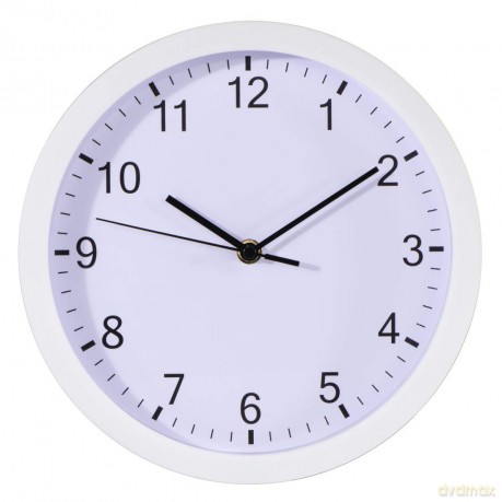 Zegar ścienny PURE 25 cm biały cichy