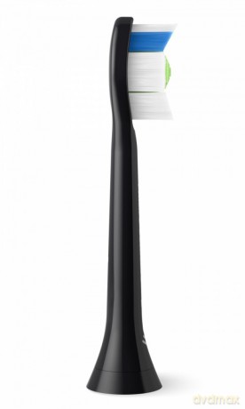 Zestaw 2 końcówek Opitimal White HX6062/88 czarny