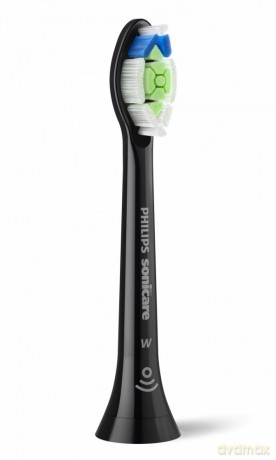 Zestaw 2 końcówek Opitimal White HX6062/88 czarny