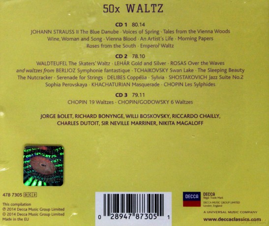 50 X Waltz [3CD]