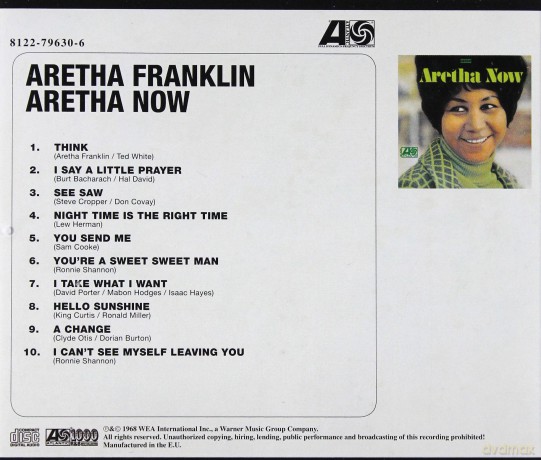 Aretha Franklin: Aretha Now [CD]