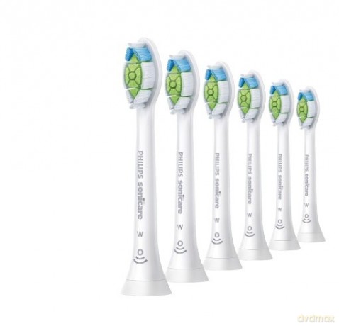 Zestaw 6 końcówek Optimal White HX6066/87