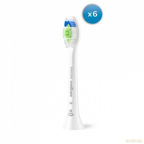 Zestaw 6 końcówek Optimal White HX6066/87
