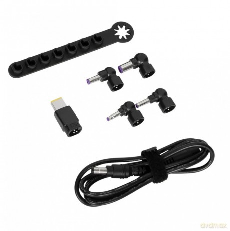 Zestaw akcesoriów Legacy Power 90 W (kabel DC do końcówki + 5 końcówek + drążek do przechowywania) - 1,8 m