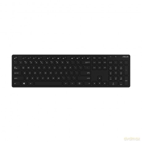 Zestaw bezprzewodowa klawiatura i myszka W5000 SET BLAC (90XB0430-BKM3K0)