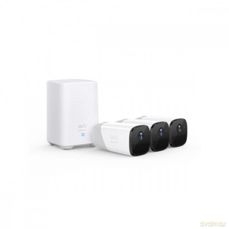 Zestaw kamer Eufy Cam 2 Pro 3+1 - EU/ES/FR/ES biało-szary