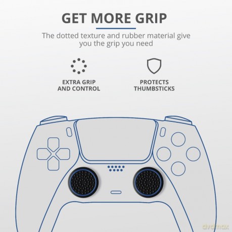 Zestaw nakładek GXT266 4 pak Thumb Grips PS5