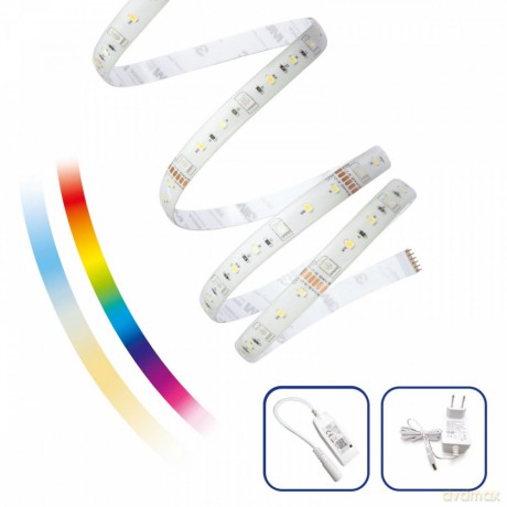 Zestaw Pasek Led Tuya Wifi 17w 5m Rgbw+Cct+Dim Spectrum Smart
