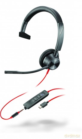 Zestaw słuchawkowy Blackwire 3315 -M USB-C +USB-C/A 8X218AA