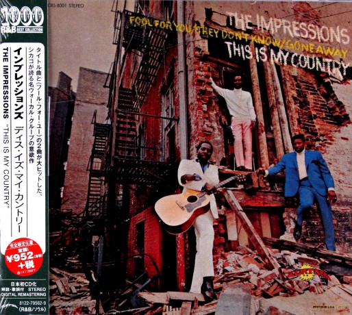 The Impressions: This Is My Country [CD]