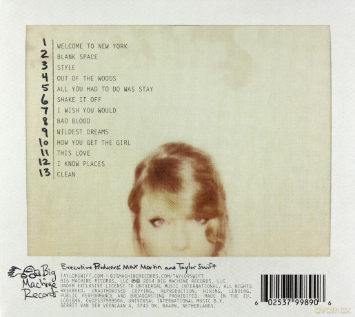 Taylor Swift: 1989 [CD]