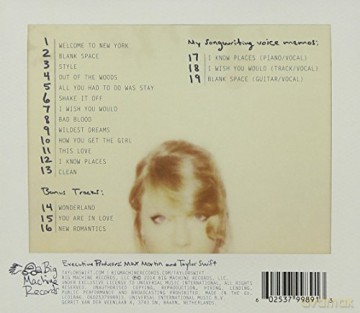 Taylor Swift: 1989 (Deluxe) (Limited Edition) [CD]