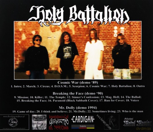 Holy Battalion: Cosmic War Breaking The Face [CD]