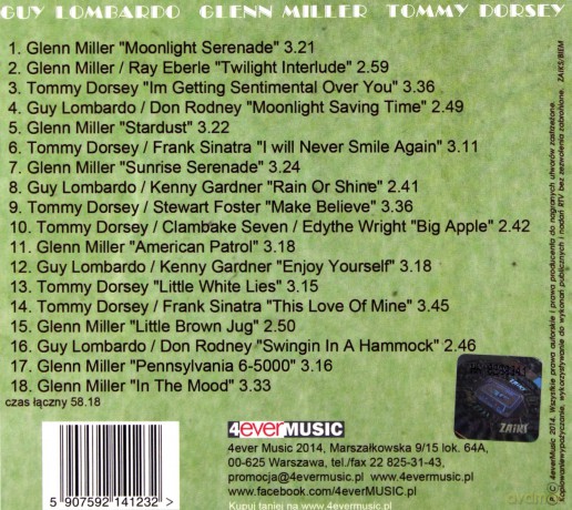 Glen, Dorsey, Lombardo - Orkiestry I Ich Solisci [CD]