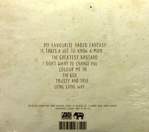 Damien Rice: My Favourite Faded Fantasy [CD]