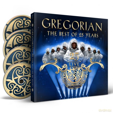 Gregorian: 25 Live - The Best Of 25 Years (Fanbox) (earbook) [2CD]+[DVD]+[Blu-Ray]