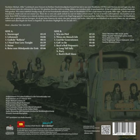 Puhdys: Live At Musikladen Extra 1977 [1xWinyl]