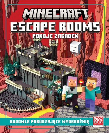 Escape Rooms. Pokoje zagadek. Minecraft [KSIĄŻKA]