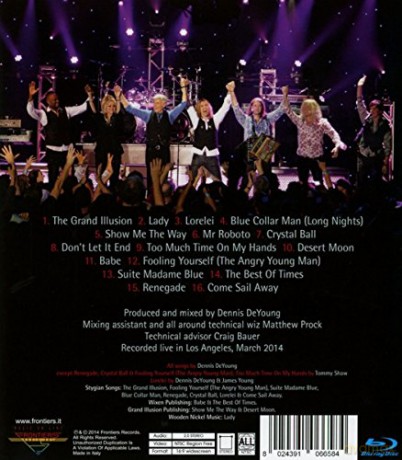 Dennis Deyoung And The Music Of Styx: Live in Los Angeles [Blu-Ray]