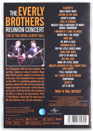 The Everly Brothers: Live At The Royal Albert Hall [DVD]