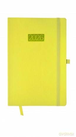 Kalendarz 2026 Flex A5 dzienny neon V5 K-A5D [KALENDARZ]