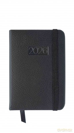 Kalendarz 2026 LUX tygodniowy czarny V9 KK-1L [KALENDARZ]