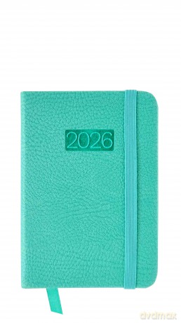 Kalendarz 2026 LUX tygodniowy turkus V2 KK-1L [KALENDARZ]