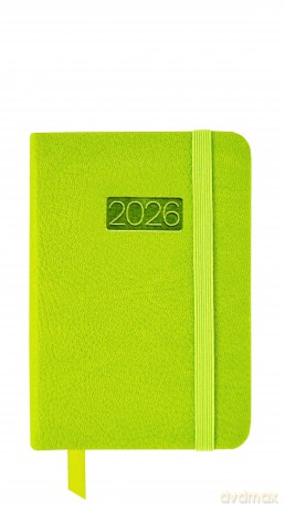 Kalendarz 2026 LUX tygodniowy zielony V1 KK-1L [KALENDARZ]