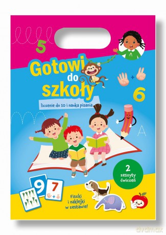 Liczenie do 10 i nauka pisania. Gotowi do szkoły [KSIĄŻKA]