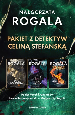 Pakiet z detektyw Celiną Stefańską - Małgorzata Rogala [KSIĄŻKA]