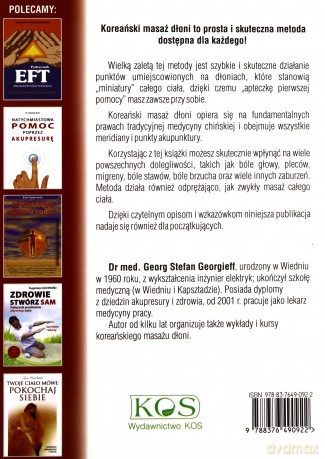 Koreański masaż dłoni - Georg Stefan Georgieft [KSIĄŻKA]