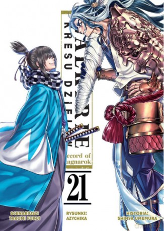 Walkirie Kresu Dziejów Record of Ragnarok (Tom 21) - Takumi Fukui, Azychika, Shinya Umemura [KOMIKS]