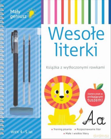 Wesołe literki. Mały geniusz - Elżbieta Korolkiewicz [KSIĄŻKA]
