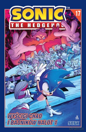 Wyścigi Chao i Badników nalot 1. Sonic the Hedgehog (Tom 17) - Ian Flynn, Evan Stanley [KOMIKS]