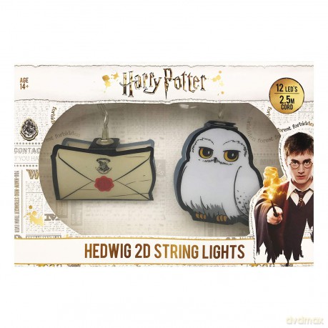 Harry Potter lampki ozdobne: Hedwiga oraz list / Harry Potter: Hedwig & Letter of Acceptance 2D String Lights
