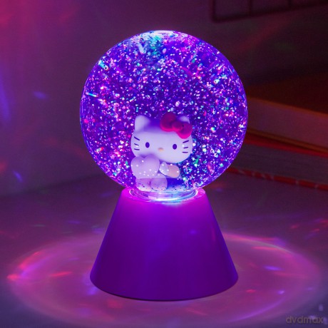 Hello Kitty brokatowa kula świecąca (wysokość: 17 cm) / Hello Kitty LED Glitter Ball (high: 17 cm)